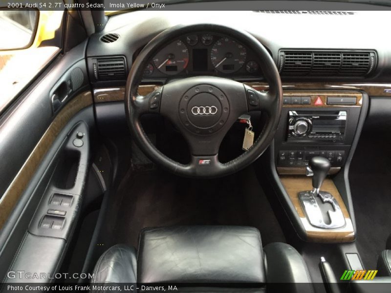 Imola Yellow / Onyx 2001 Audi S4 2.7T quattro Sedan