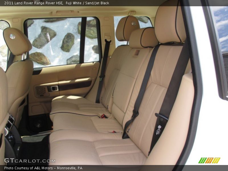 Rear Seat of 2011 Range Rover HSE