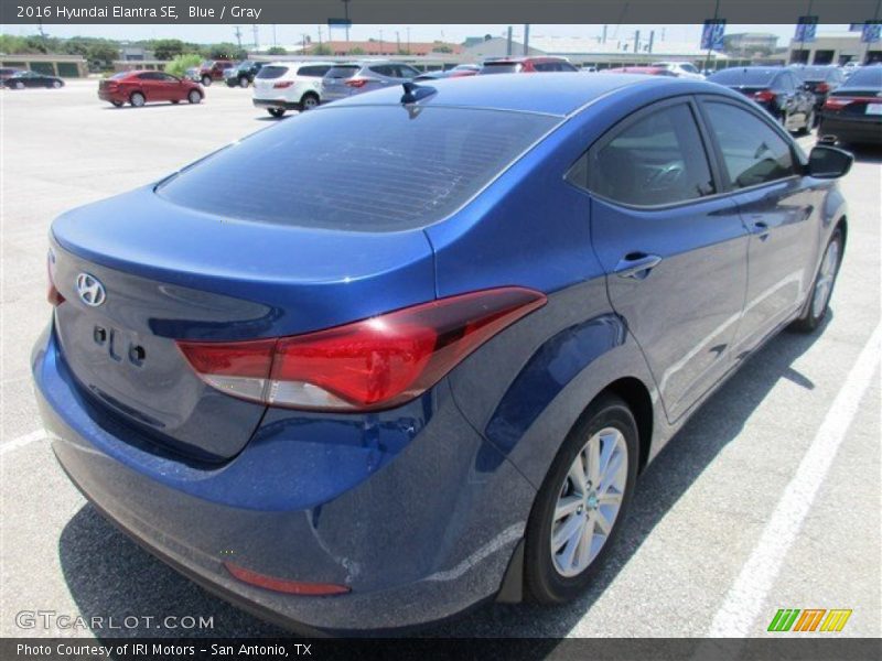 Blue / Gray 2016 Hyundai Elantra SE