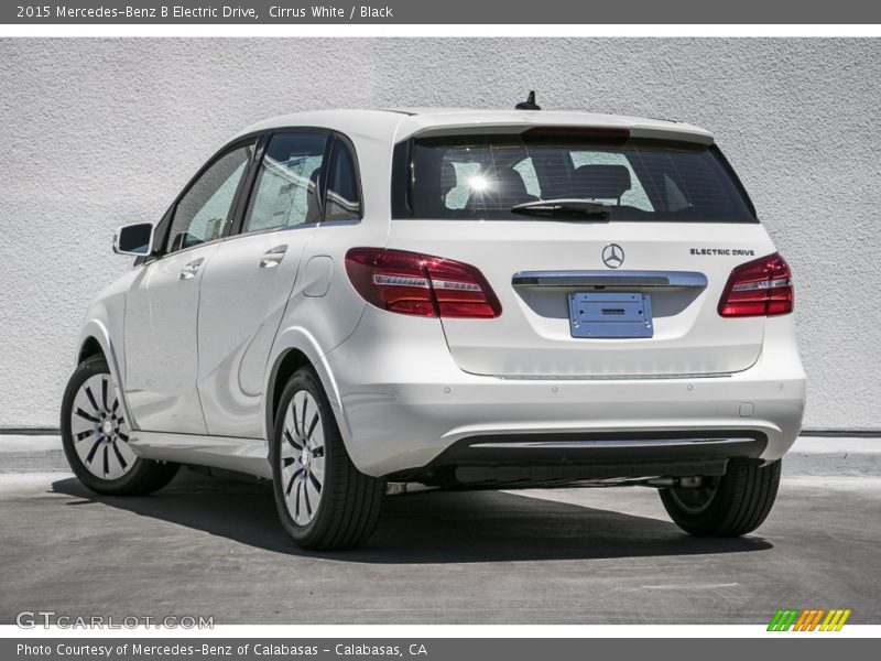 Cirrus White / Black 2015 Mercedes-Benz B Electric Drive