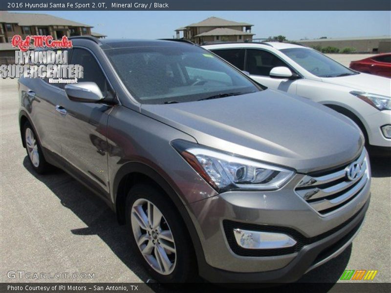 Mineral Gray / Black 2016 Hyundai Santa Fe Sport 2.0T