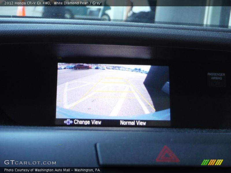 White Diamond Pearl / Gray 2012 Honda CR-V EX 4WD