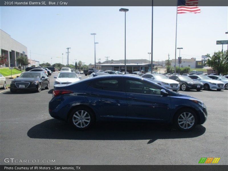 Blue / Gray 2016 Hyundai Elantra SE