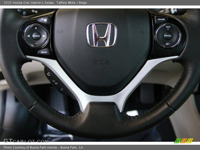  2015 Civic Hybrid-L Sedan Steering Wheel