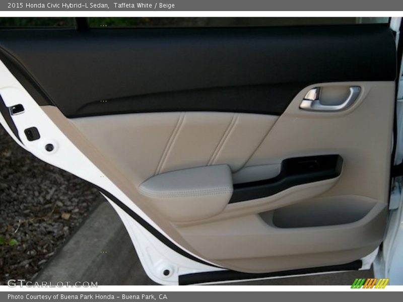 Door Panel of 2015 Civic Hybrid-L Sedan