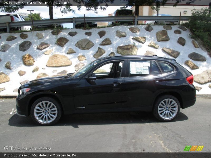 Jet Black / Black 2015 BMW X1 xDrive28i