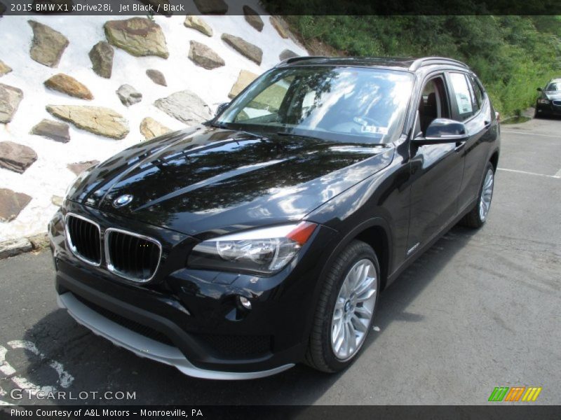 Jet Black / Black 2015 BMW X1 xDrive28i