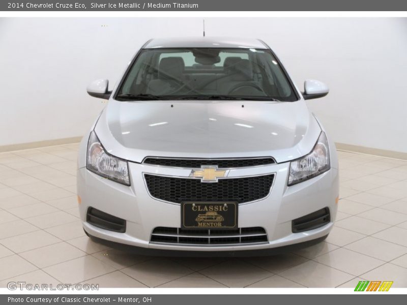 Silver Ice Metallic / Medium Titanium 2014 Chevrolet Cruze Eco