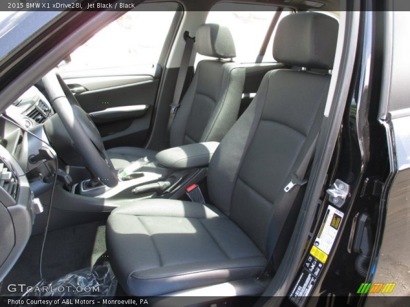 Jet Black / Black 2015 BMW X1 xDrive28i