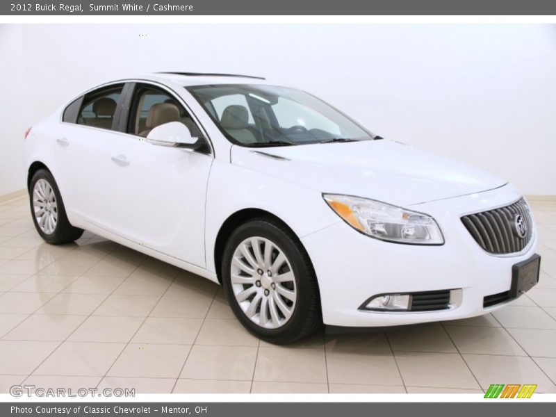 Summit White / Cashmere 2012 Buick Regal