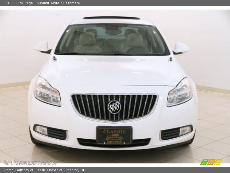 Summit White / Cashmere 2012 Buick Regal
