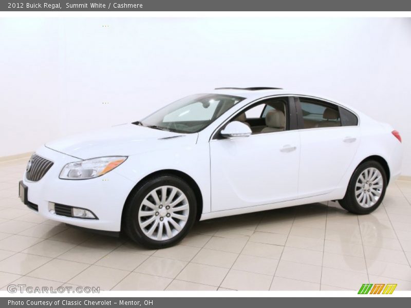 Summit White / Cashmere 2012 Buick Regal