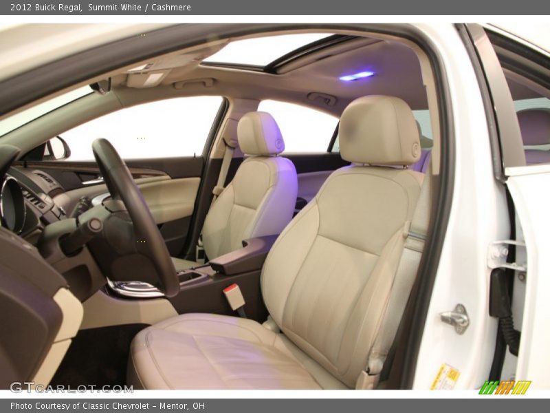 Summit White / Cashmere 2012 Buick Regal
