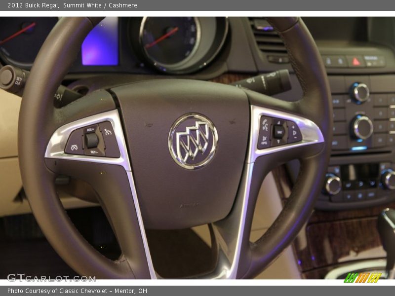 Summit White / Cashmere 2012 Buick Regal