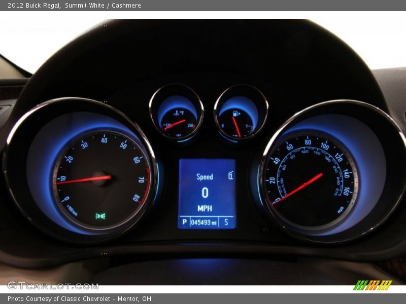 Summit White / Cashmere 2012 Buick Regal