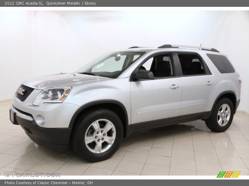 Quicksilver Metallic / Ebony 2012 GMC Acadia SL