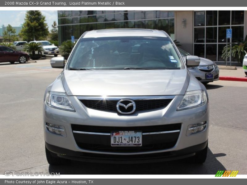 Liquid Platinum Metallic / Black 2008 Mazda CX-9 Grand Touring