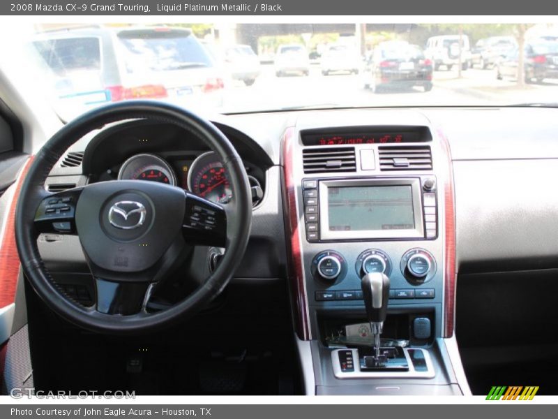 Liquid Platinum Metallic / Black 2008 Mazda CX-9 Grand Touring