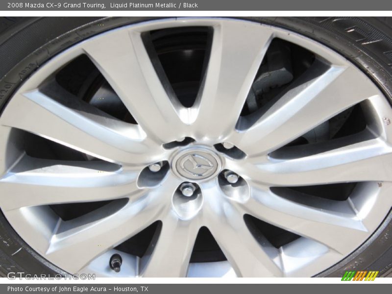 Liquid Platinum Metallic / Black 2008 Mazda CX-9 Grand Touring