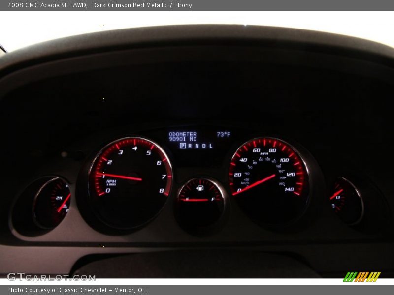  2008 Acadia SLE AWD SLE AWD Gauges