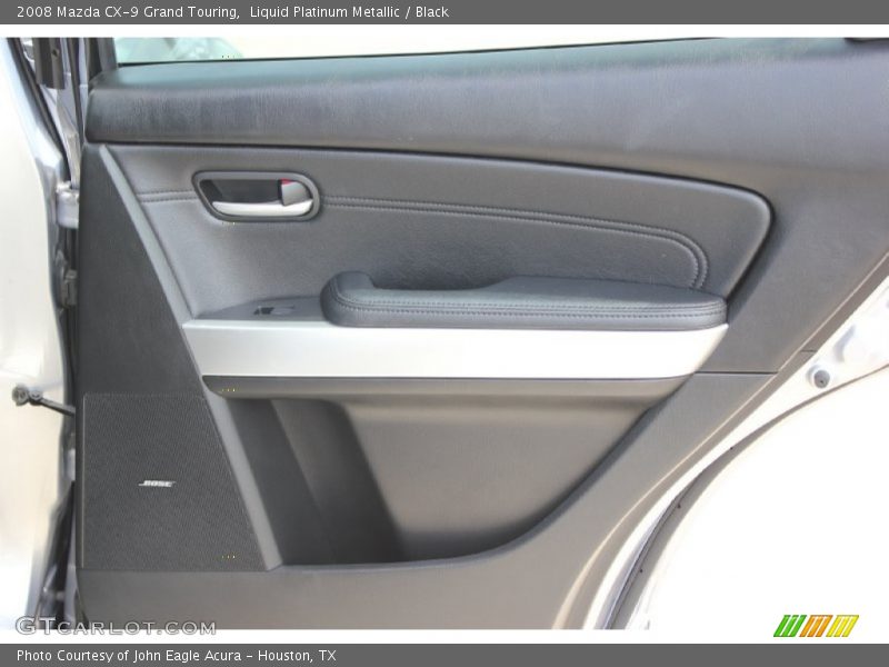 Liquid Platinum Metallic / Black 2008 Mazda CX-9 Grand Touring