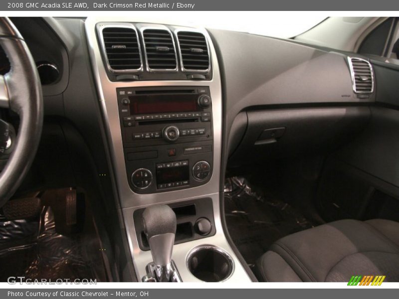 Dark Crimson Red Metallic / Ebony 2008 GMC Acadia SLE AWD