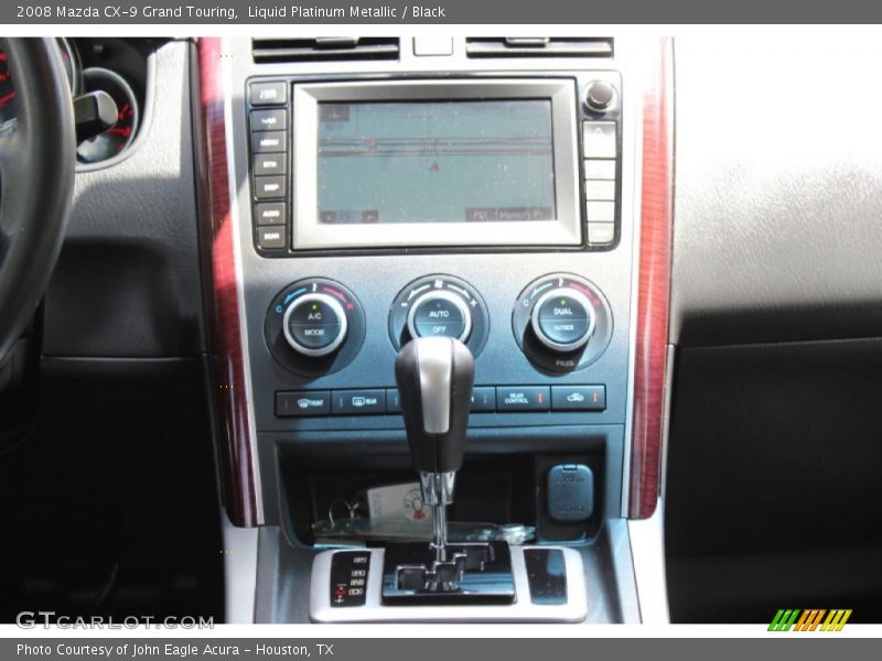 Liquid Platinum Metallic / Black 2008 Mazda CX-9 Grand Touring