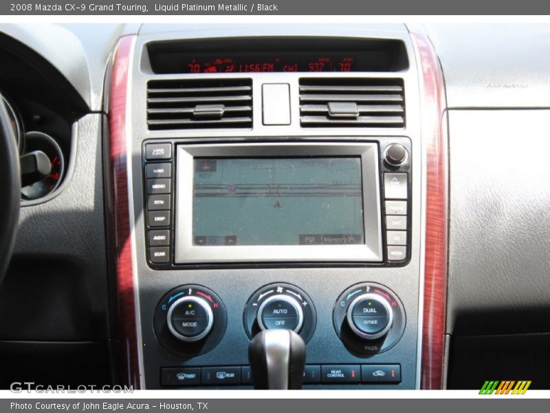 Liquid Platinum Metallic / Black 2008 Mazda CX-9 Grand Touring