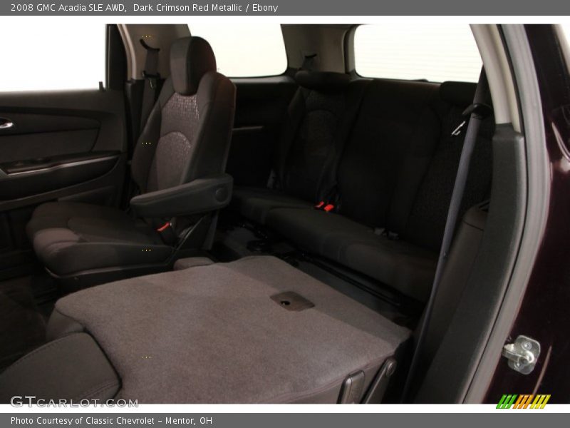 Rear Seat of 2008 Acadia SLE AWD
