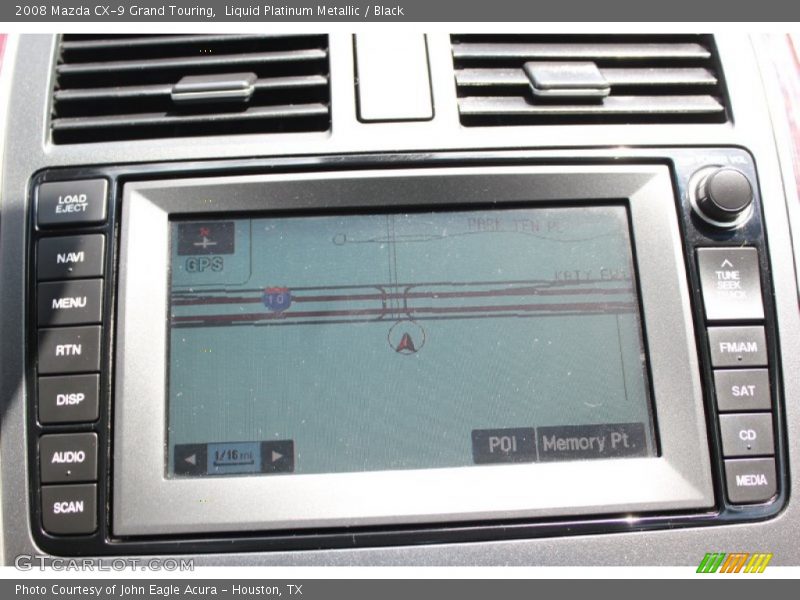 Liquid Platinum Metallic / Black 2008 Mazda CX-9 Grand Touring