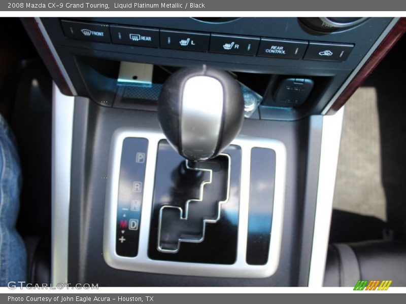 Liquid Platinum Metallic / Black 2008 Mazda CX-9 Grand Touring