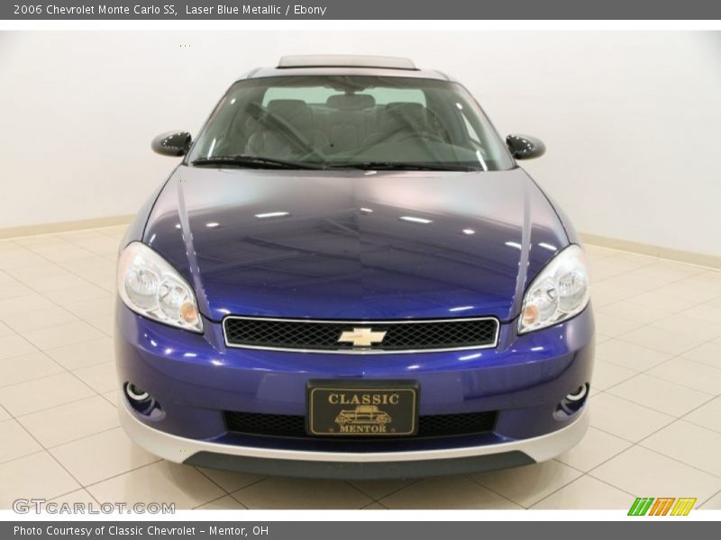 Laser Blue Metallic / Ebony 2006 Chevrolet Monte Carlo SS