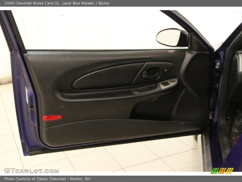 Laser Blue Metallic / Ebony 2006 Chevrolet Monte Carlo SS