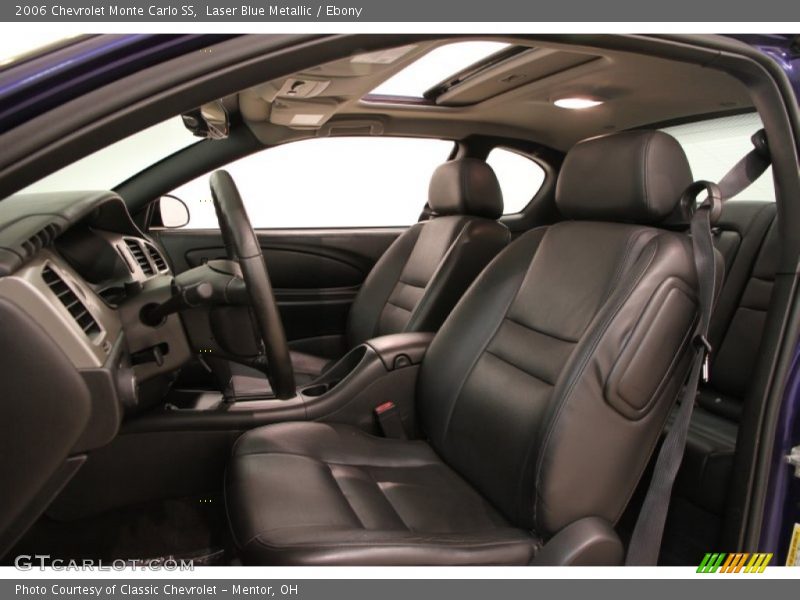 Laser Blue Metallic / Ebony 2006 Chevrolet Monte Carlo SS