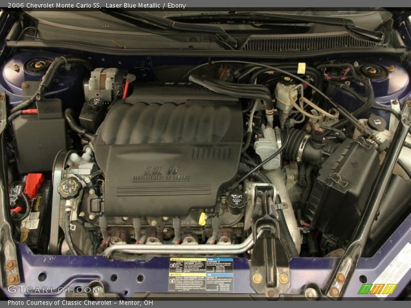 Laser Blue Metallic / Ebony 2006 Chevrolet Monte Carlo SS
