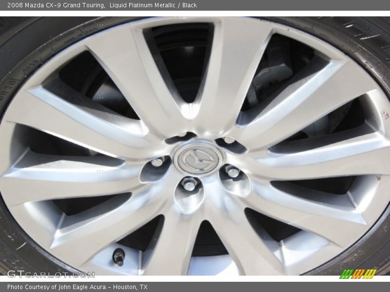 Liquid Platinum Metallic / Black 2008 Mazda CX-9 Grand Touring