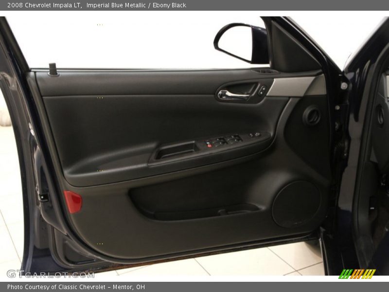 Imperial Blue Metallic / Ebony Black 2008 Chevrolet Impala LT
