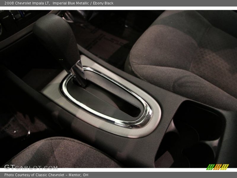 Imperial Blue Metallic / Ebony Black 2008 Chevrolet Impala LT