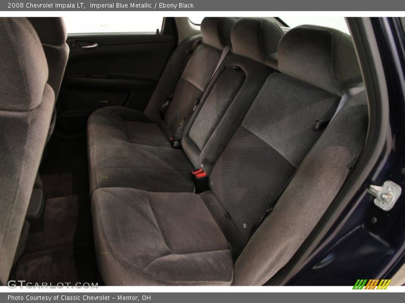 Imperial Blue Metallic / Ebony Black 2008 Chevrolet Impala LT