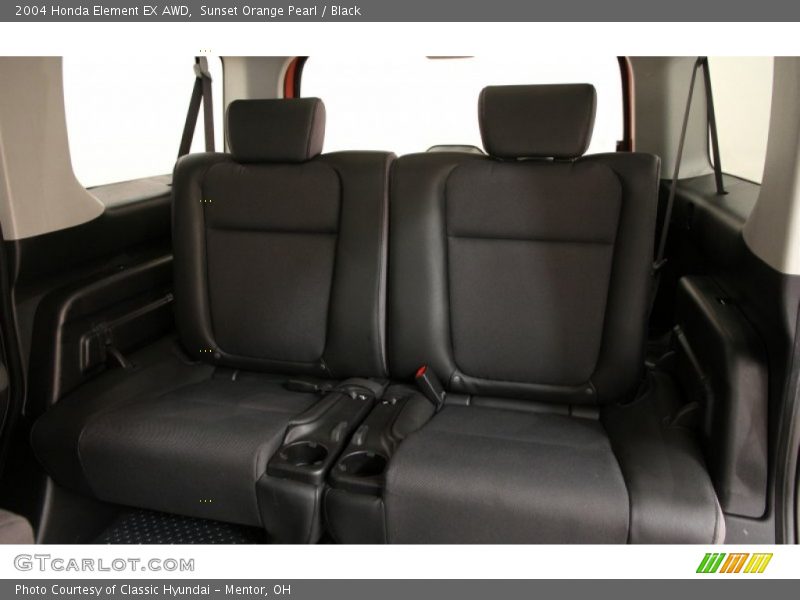 Sunset Orange Pearl / Black 2004 Honda Element EX AWD