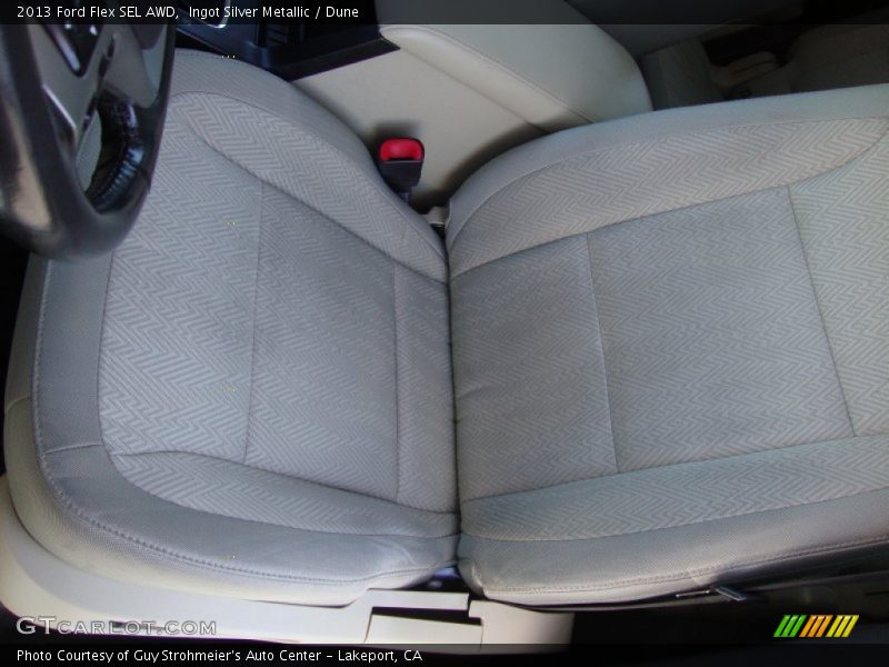 Ingot Silver Metallic / Dune 2013 Ford Flex SEL AWD