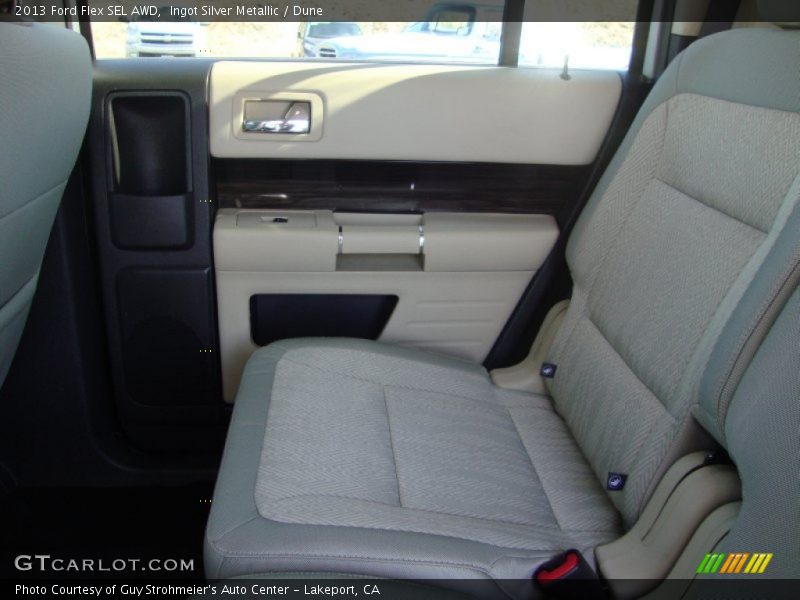 Ingot Silver Metallic / Dune 2013 Ford Flex SEL AWD