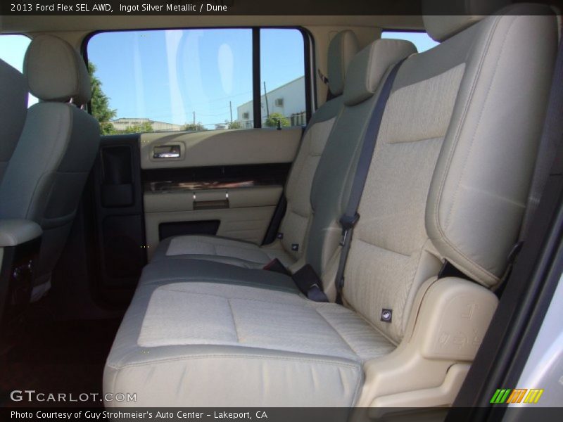 Ingot Silver Metallic / Dune 2013 Ford Flex SEL AWD