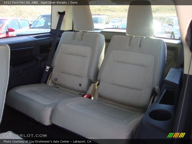 Ingot Silver Metallic / Dune 2013 Ford Flex SEL AWD