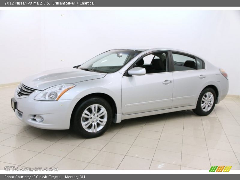 Brilliant Silver / Charcoal 2012 Nissan Altima 2.5 S