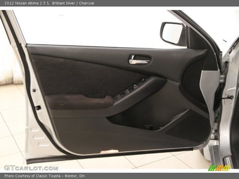 Brilliant Silver / Charcoal 2012 Nissan Altima 2.5 S