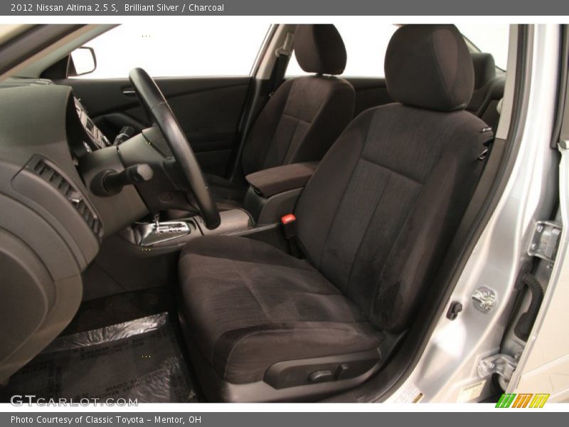 Brilliant Silver / Charcoal 2012 Nissan Altima 2.5 S