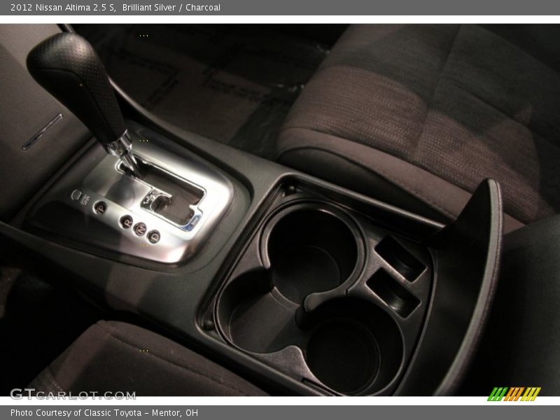 Brilliant Silver / Charcoal 2012 Nissan Altima 2.5 S