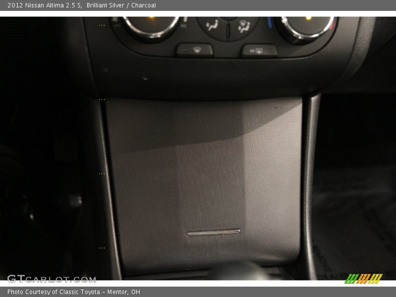 Brilliant Silver / Charcoal 2012 Nissan Altima 2.5 S