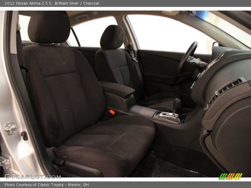 Brilliant Silver / Charcoal 2012 Nissan Altima 2.5 S